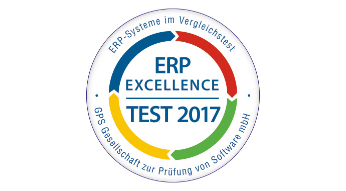 Gesellschaft zur Prüfung von Software zeichnet APplus mit „ERP Excellence 2017“-Siegel aus